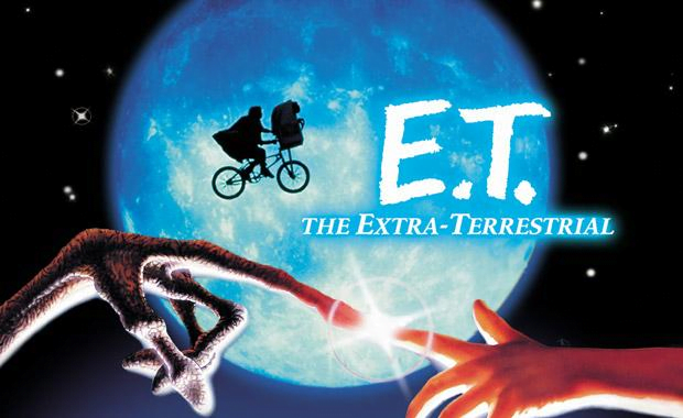 The extra Terrestrial ET StevenSpeilberg film
