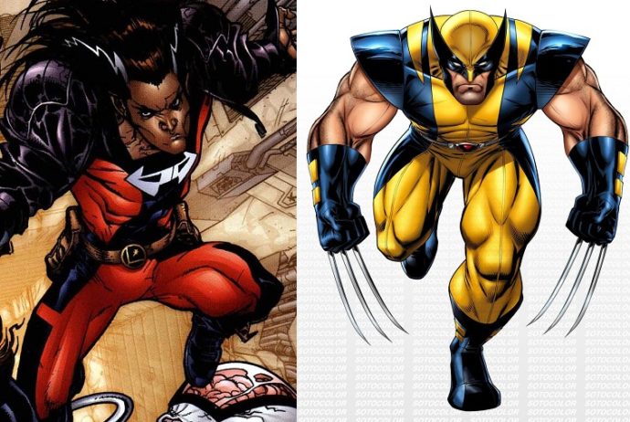 timber wolf vs wolverine logan dc and marvel heroes